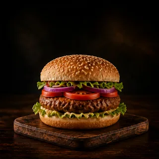 Serviervorschlag: Hamburger