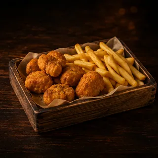 Serviervorschlag: Nuggets Box